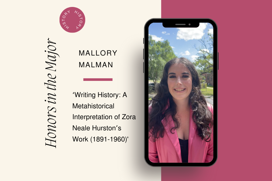 Honors in the Major: Mallory Malman and “Writing History: A Metahistorical Interpretation of Zora Neale Hurston’s Work (1891-1960)"