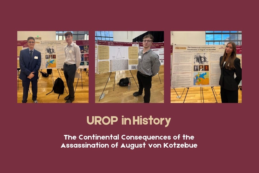 UROP in history graphic.