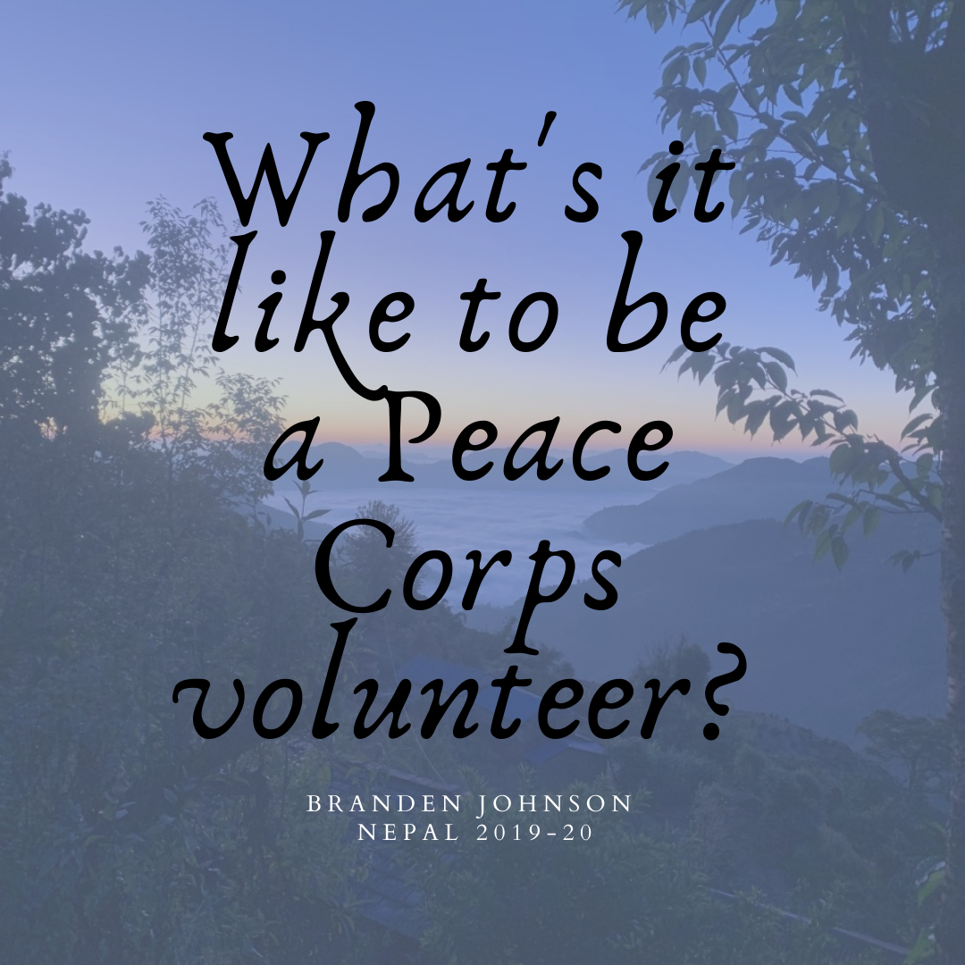 What is it like to be a peace corps volunteer?