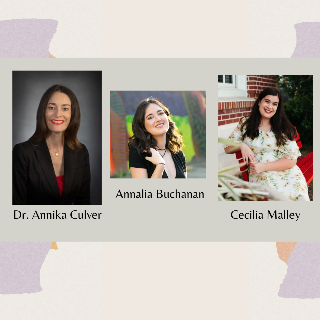 Dr. Annika Culver, Annalia Buchanan, Cecilia Malley