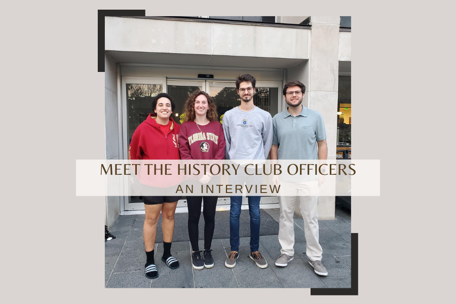 Officers of the History Club