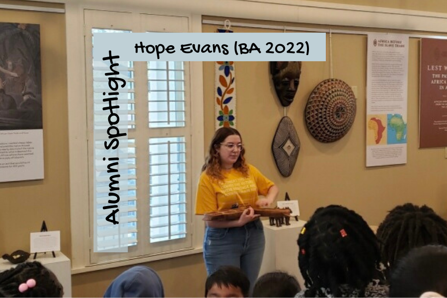 Hope Evans teaching